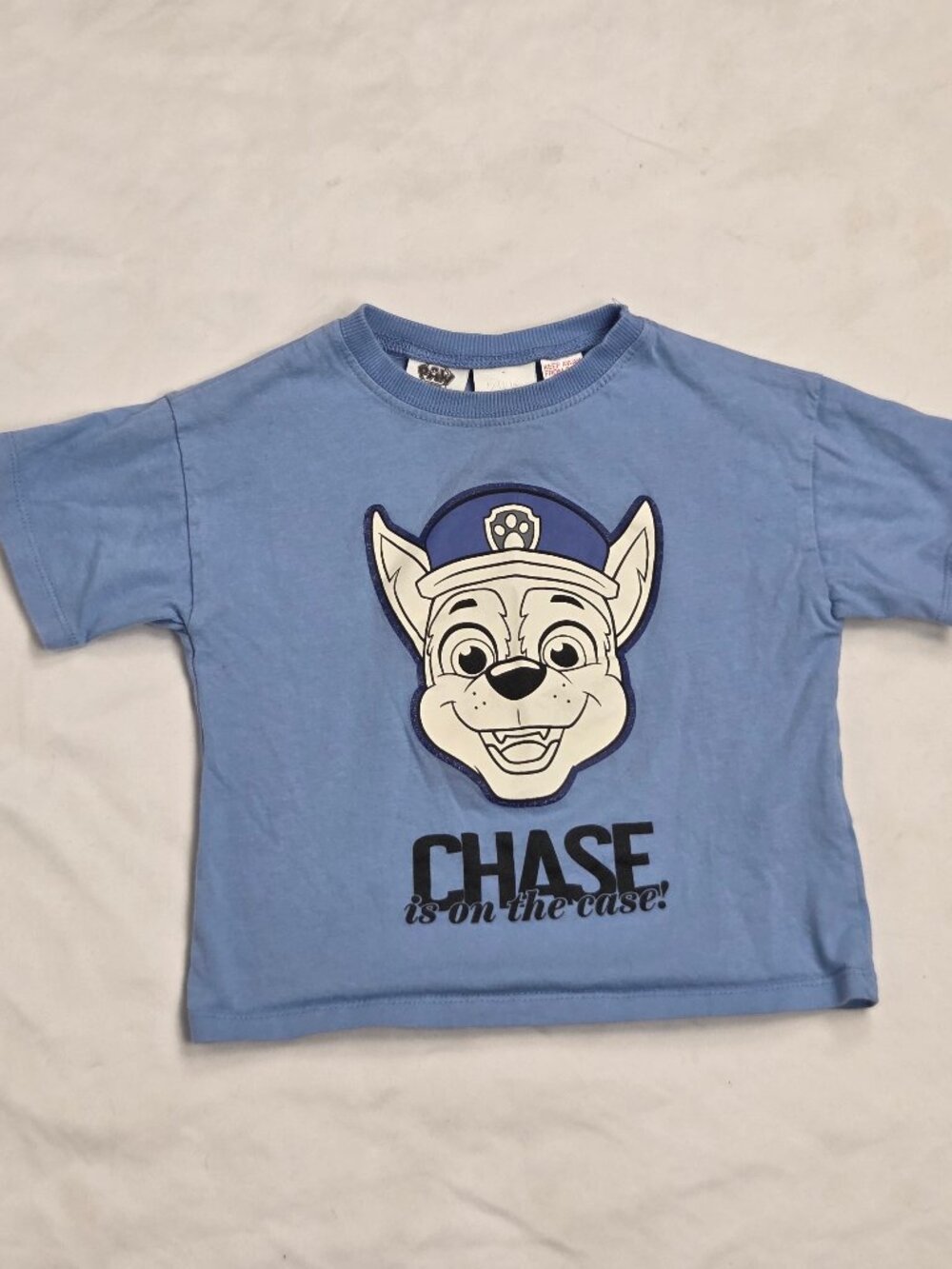 blue Paw Patrol Chase t-shirt Zara Size 3 Years